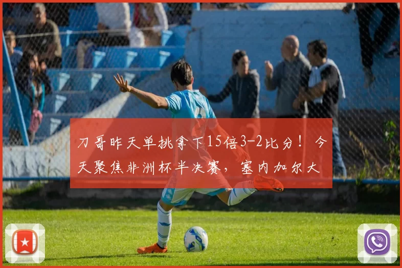 刀哥昨天单挑拿下15倍3-2比分！今天聚焦非洲杯半决赛，塞内加尔大战埃及